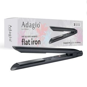 ADAGIO Not So Mini Flat Iron $100 NIB